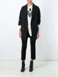 flared cropped trousers