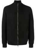 zipped bomber jacket