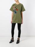 multi patch T-shirt 