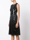 sequin dots detailing dress