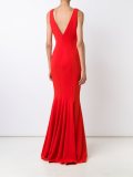 v-neck gown 