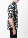 roses print shortsleeved shirt