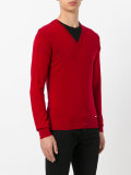 V-neck pullover
