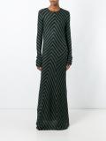 zig zag pattern dress