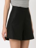 high-waisted shorts