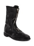 front zip boots