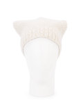 cashmere seed stitch beanie 