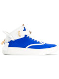 padlock detail neon hi-tops