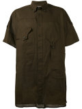 asymmetric pocket shirt