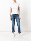 light-wash slim-fit jeans
