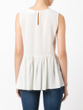 gathered shift blouse