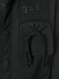 embroidered logo jacket 
