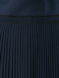 pleated panel blazer 