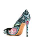 paisley print pumps