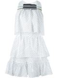 'Pull' tiered dress