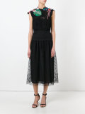 Tropical Dream embroidered lace dress
