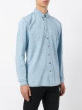 stone encrusted casual shirt