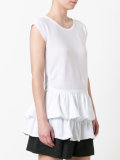 pleated trim top 