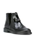fringed boots
