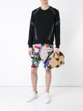 'Patchwork gusset' printed short