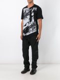 abstract print T-shirt