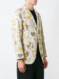 printed blazer