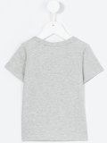 tuxedo print T-shirt