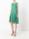 Labyrinth print dress