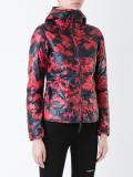 camouflage hooded puffer jacket
