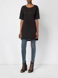 open back oversized T-shirt