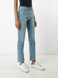 cropped jeans