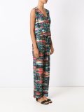 abstract print jumpsuit
