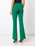 tailored flared trousers