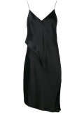 asymmetric slip dress