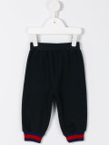 striped cuffs sweatpants 