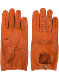 stitch perforated gloves