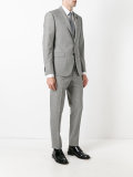 patterned formal two-piece suit