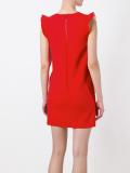 ruffled detail dress