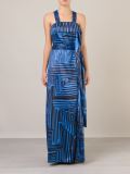 printed long dress