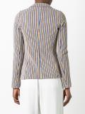 striped blazer