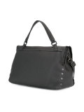 studded trim tote bag