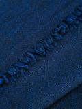raw edge scarf
