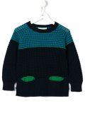 striped detail jumper