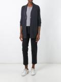 snap fastening cardigan