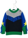'Yeeha' fringed detail jumper