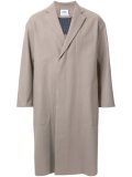 oversized single breasted coat