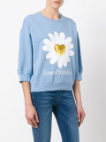 three-quarter sleeve sweatshirt 