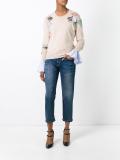 lace detailing jumper