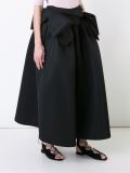 bow detail maxi skirt