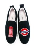 'London'无带板鞋